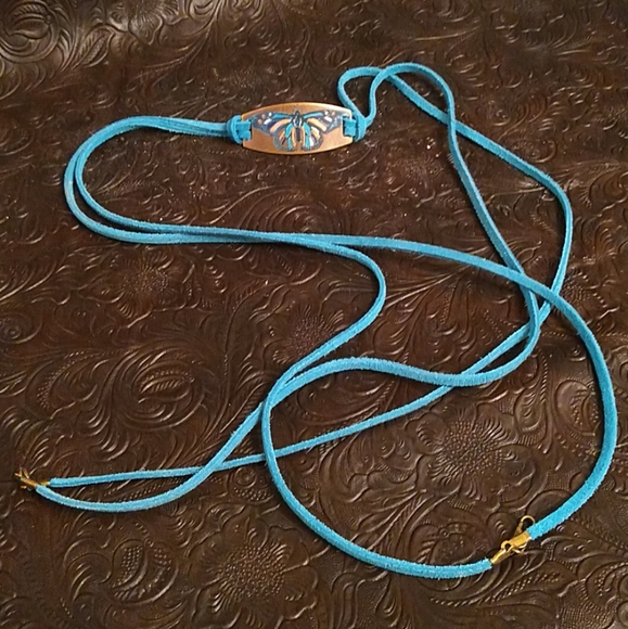 Handmade Butterfly Wrap Bracelet - Picture 5 of 5